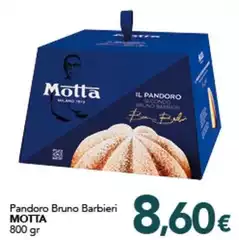 Motta - Pandoro Bruno Barbieri Motta - Pandoro Bruno Barbieri