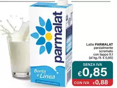 Parmalat - Latte Parzialmente Scremato Tapoo Parmalat - Latte Parzialmente Scremato Tapoo