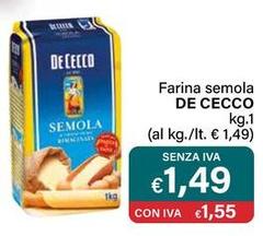 De Cecco - Farina Semola