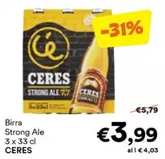 Ceres - Birra Strong Ale Ceres - Birra Strong Ale