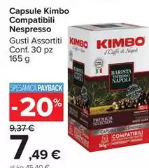 Kimbo - Capsule Compatibili Nespresso