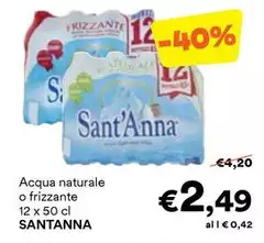 Sant'anna - Acqua Naturale O Frizzante