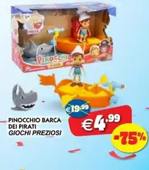 Giochi preziosi - Pinocchio Barca Dei Pirati