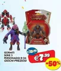 Giochi preziosi - Gormiti Serie 3 Personaggi 8 Cm