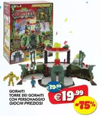 Giochi preziosi - Torre Dei Gormitti Con Personaggio