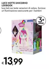 Lexibook - Luce Notte Unicorno