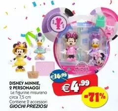 Giochi preziosi - Disney Minnie, 2 Personaggi