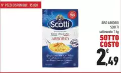 Scotti - Riso Arborio Scotti - Riso Arborio