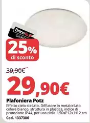 Cielo - Plafoniera Potz Cielo - Plafoniera Potz