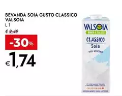 Valsoia - Bevanda Soia Gusto Classico Valsoia - Bevanda Soia Gusto Classico