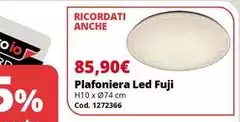 Plafoniera Led Fuji Plafoniera Led Fuji