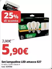 Biffi - Set Lampadine Led Attacco E27 Biffi - Set Lampadine Led Attacco E27