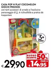 Giochi preziosi - Casa Pop N Play Coomelon