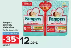 Pampers - Baby Dry Mutandino