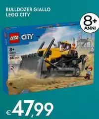 Lego - Bulldozer Giallo City