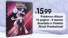 Pokémon - Pokemon Album 14 Pagine-9 Tasche Scarlatto E Violetto Pokémon - Pokemon Album 14 Pagine-9 Tasche Scarlatto E Violetto