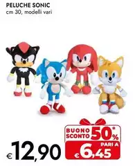 Peluche Sonic