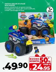 Spin master - Veicolo Deluxe Di Chase