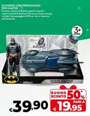 Spin master - Batmobile Con Personaggio
