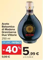 Due vittorie - Aceto Balsamico Di Modena Granriserva