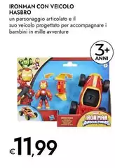 Hasbro - Ironman Con Veicolo