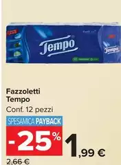 Tempo - Fazzoletti Tempo - Fazzoletti