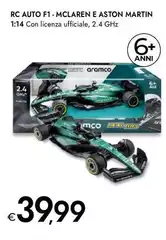 RC Auto F1- Mclaren E Aston Martin