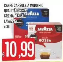 Lavazza - Caffè Capsule A Modo Mio Qualità Rossa
