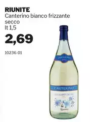 Riunite - Canterino Bianco Frizzante Secco
