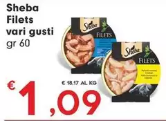 Sheba - Filets Sheba - Filets