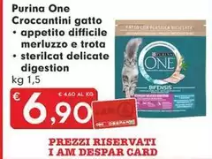 Purina - One Croccantini Gatto Purina - One Croccantini Gatto