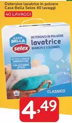 Selex - Detersivo Lavatrice In Polvere Casa Bella