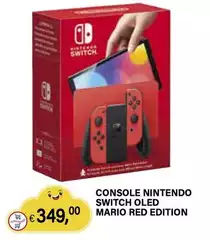 Nintendo - Console Switch Oled Mario Red Edition Nintendo - Console Switch Oled Mario Red Edition