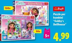 Trefl - Puzzle Per Bambini "Gabby's Dollhouse" Trefl - Puzzle Per Bambini "Gabby's Dollhouse"