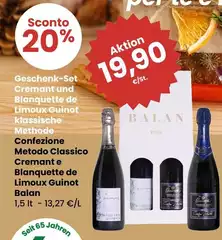 Confezione Metodo Classico Cremant E Blanquette De Limoux Guinot