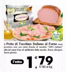 Gardani - Il Petto Di Tacchino Italiano Al Forno