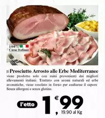 Il Prosciutto Arrosto Alle Erbe Mediterranee