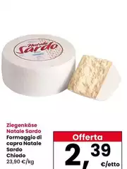 Chiodo - Formaggio Di Capra Natale Sardo Chiodo - Formaggio Di Capra Natale Sardo