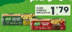 Knorr - Cuore Di Brodo Vari Gusti