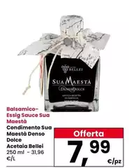 Bellei - Maestà Condimento Sua Maestà Denso Dolce Acetaia Bellei - Maestà Condimento Sua Maestà Denso Dolce Acetaia