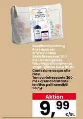 Acqua Alle Rose - Tonico Riffrescante 300 + Crema Idratante Lentifielli Sensibili