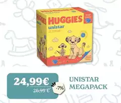 Huggies - Unistar Megapack