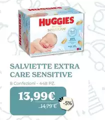 Huggies - Salviette Extra Care Sensitive