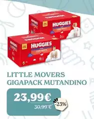 Huggies - Little Movers Gigapack Mutandino