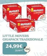 Huggies - Little Movers Tradizionale