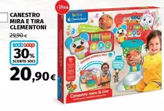 Clementoni - Canestro Mira E Tira Clementoni - Canestro Mira E Tira