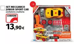 Set Meccanico Junior Sport Car Set Meccanico Junior Sport Car