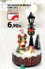 Villaggio Di Natale Con Luci Villaggio Di Natale Con Luci