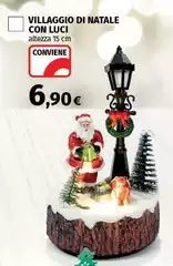 Villaggio Di Natale Con Luci Villaggio Di Natale Con Luci