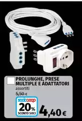 Prolunghe, Prese Multiple E Adattatori Prolunghe, Prese Multiple E Adattatori
